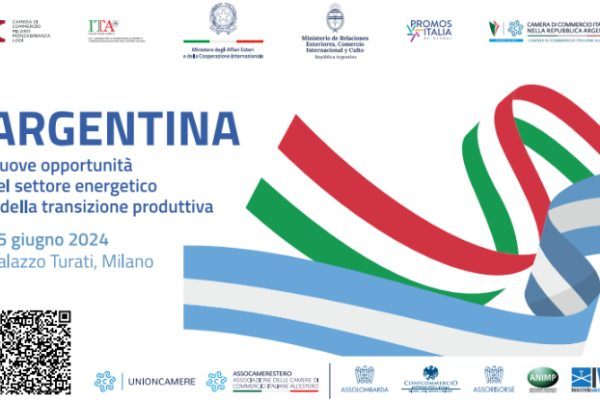 Italia e Argentina: focus sul settore energetico. Incontro a Milano per consolidare le relazioni economiche e commerciali