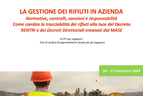 Gestione dei rifiuti in azienda